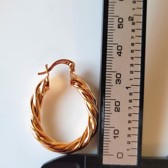 Jewelry - Gold earring hoops